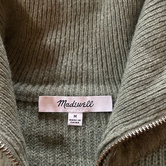 Madewell Glenbrook Half-Zip Pullover Sweater - Picture 5 of 10